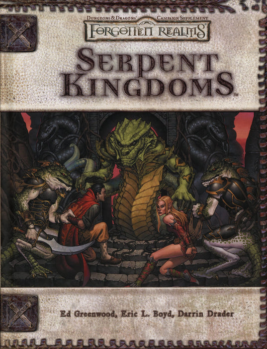 D&D FORGOTTEN REALMS SERPENTS KINGDOMS (EN)