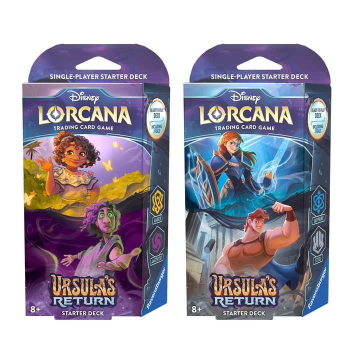 Disney Lorcana Ursula's Return Starter SET OF 2