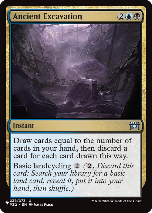 Ancient Excavation [The List Reprints]