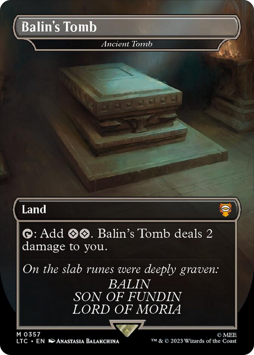 Balin's Tomb - Ancient Tomb [The Lord of the Rings: Tales of Middle-Earth Commander]