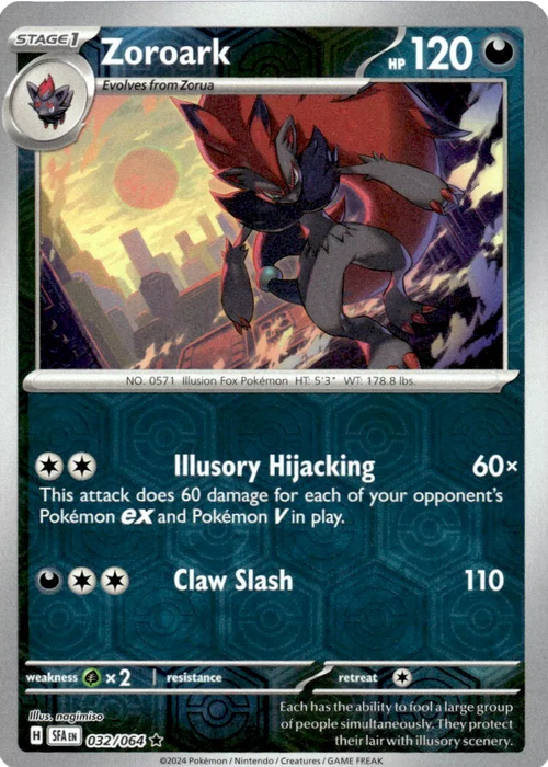 Zoroark (032/064) [Scarlet & Violet: Shrouded Fable]