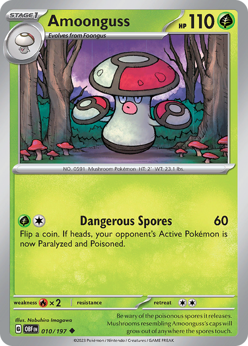 Amoonguss (010/197) [Scarlet & Violet: Obsidian Flames]