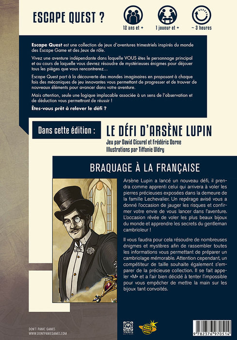 Escape Quest 4 – Le Défi Arsène Lupin (FR)