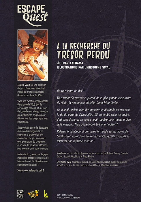 Escape Quest 1 – À la Recherche du Trésor Perdu (FR)