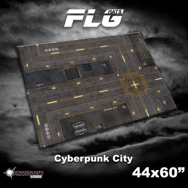 FLG Mats: Cyberpunk City 1 (44"x60")