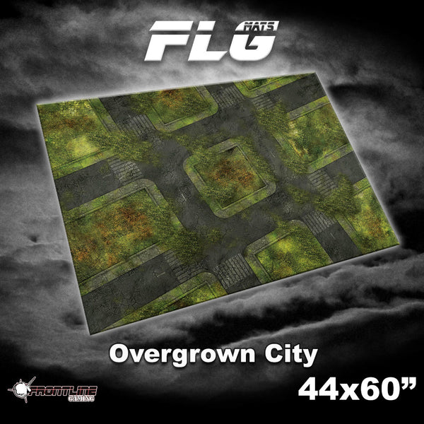 FLG Mats: Overgrown City (44"x60")