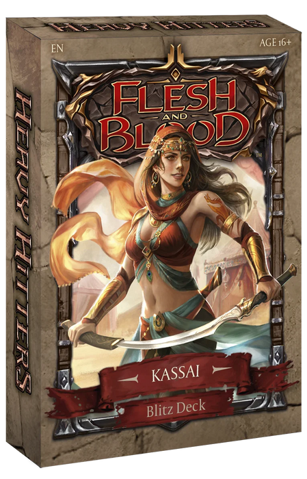 Flesh And Blood: Heavy Hitters Blitz Deck Hero Kassai