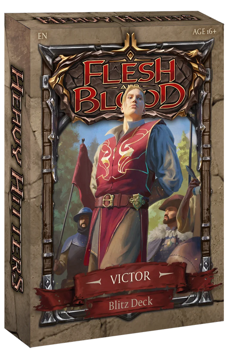 Flesh And Blood: Heavy Hitters Blitz Deck Hero Victor