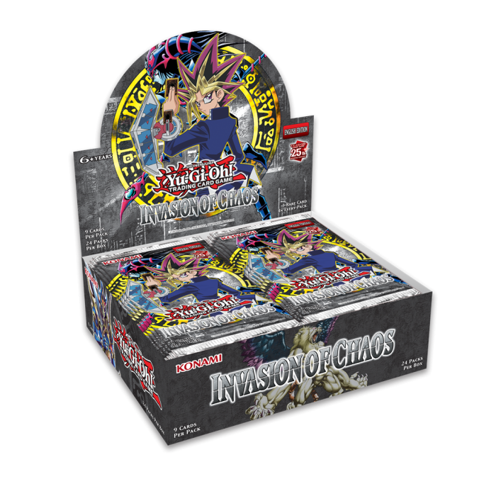YGO 25th Anniversary: Invasion Of Chaos Booster Box