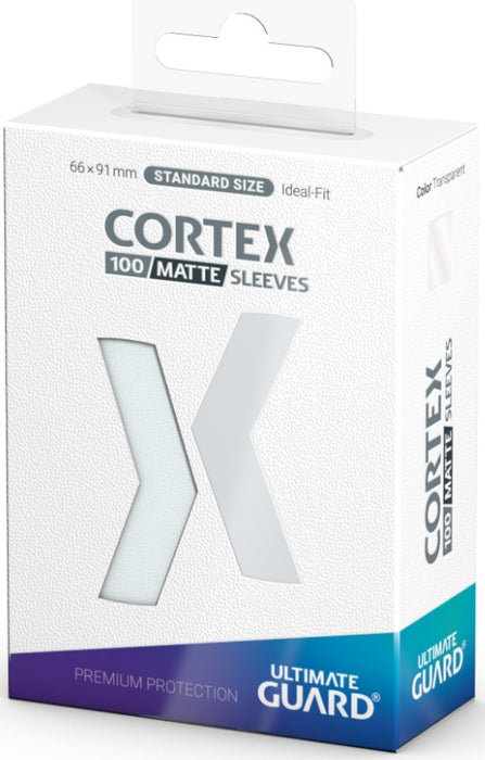 UG SLEEVES CORTEX STD MATTE TRANSPARENT