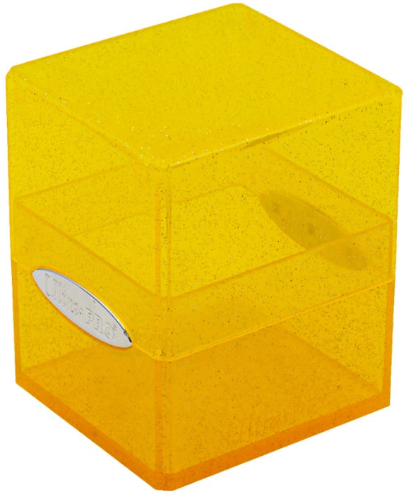 UP D-BOX SATIN CUBE GLITTER YELLOW