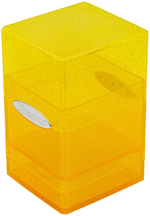 UP D-BOX SATIN CUBE GLITTER YELLOW