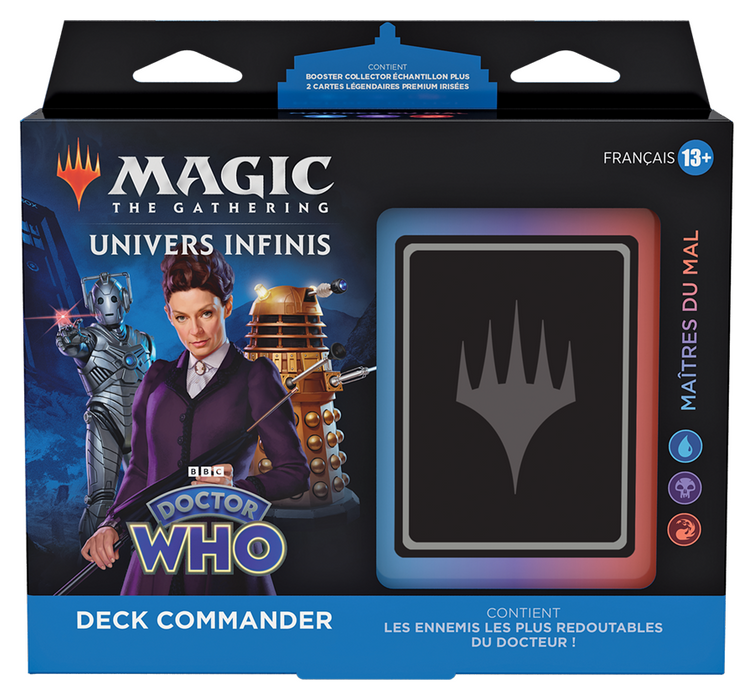 MTG DR WHO COMMANDER MAITRES DU MAL (FR)