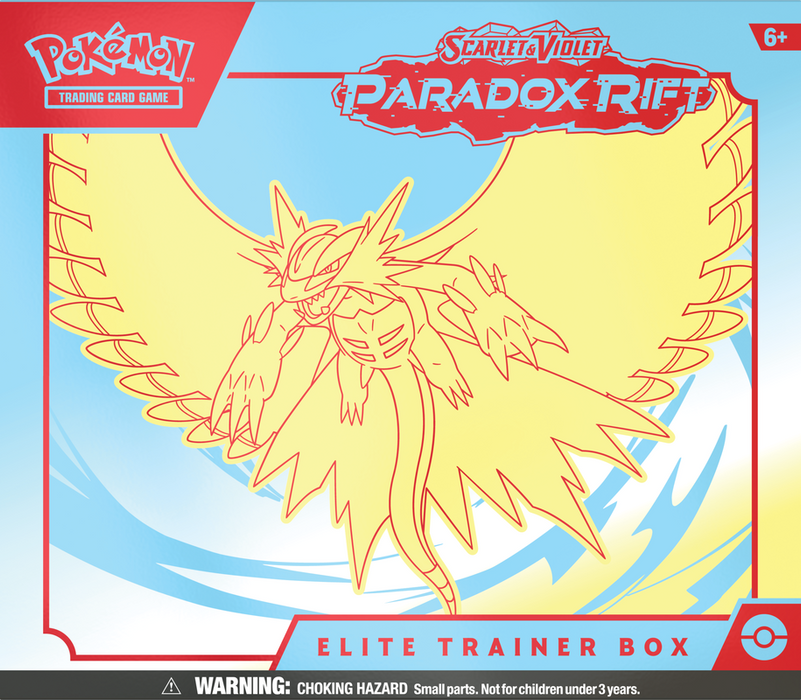 Pokemon SV4 Paradox Rift Elite Trainer Box Blue