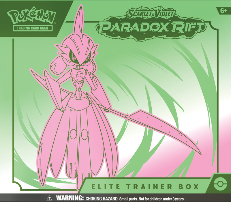 Pokemon SV4 Paradox Rift Elite Trainer Box Green