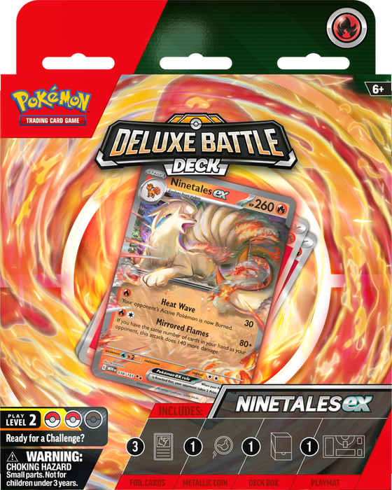 Pokemon Deluxe Battle Deck Ninetales EX