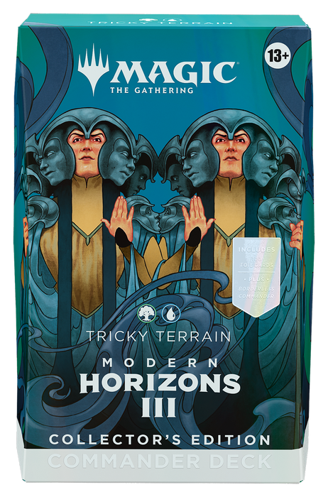 MTG Modern Horizons 3 Tricky Terrain Commander Deck Collectors Edition