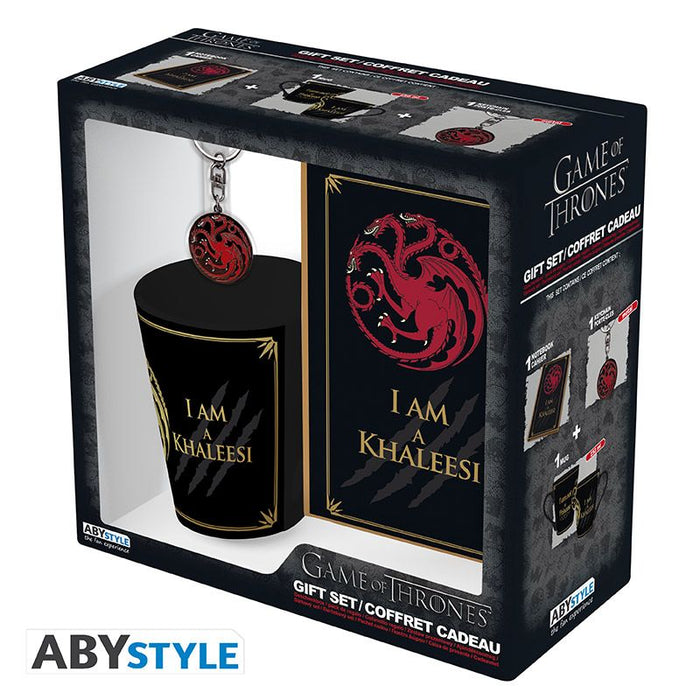 GAME OF THRONES PCK MUG 250ML/KEYCHAIN/NOTEBOOK (EN)