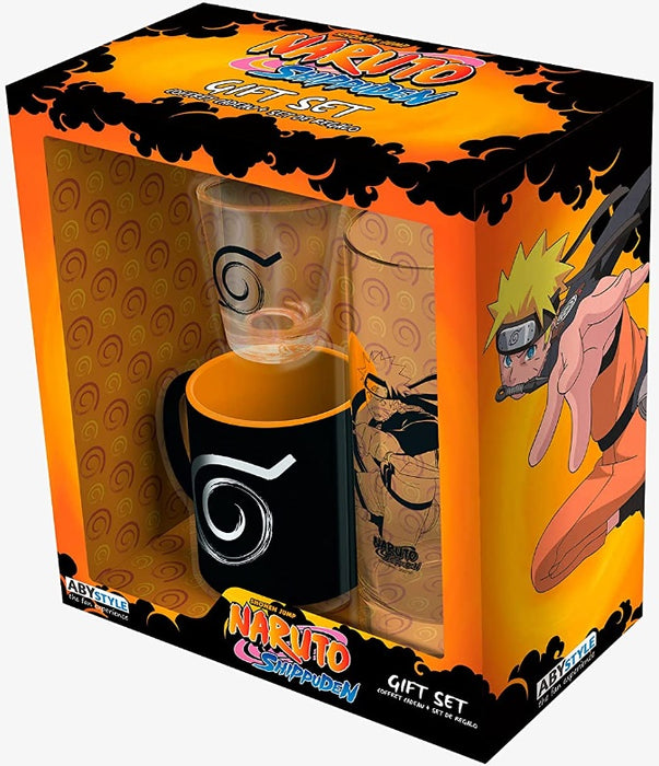 NARUTO SHIPPUDEN DRINKWEAR 3-PIECE SET