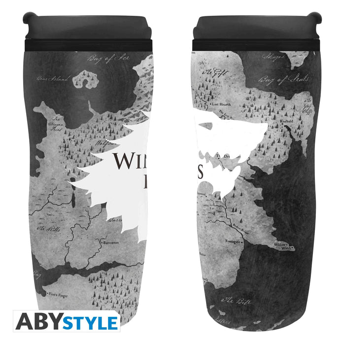 GAME OF THRONES TRAVEL MUG WINTER IS HERE