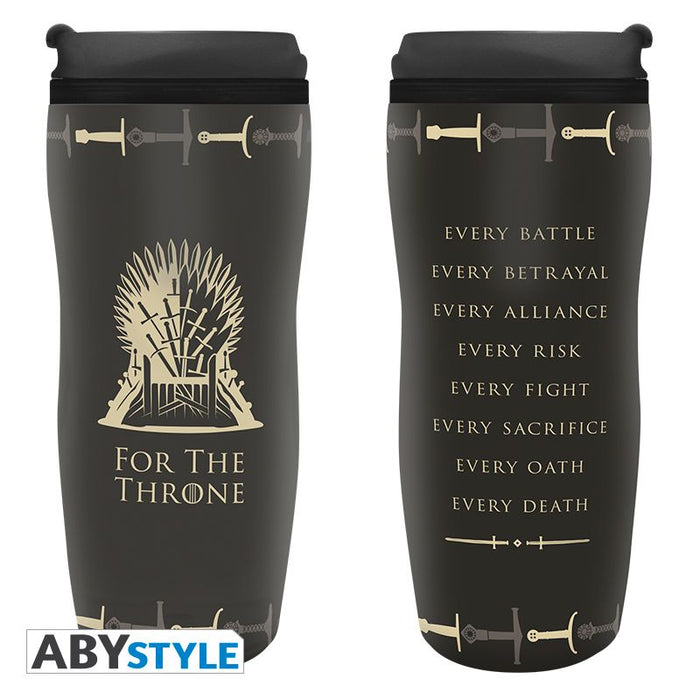 GAME OF THRONES TRAVEL MUG THRONE