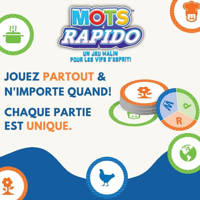 Mots Rapidos (FR) (Arrivée Estimée en Juin)