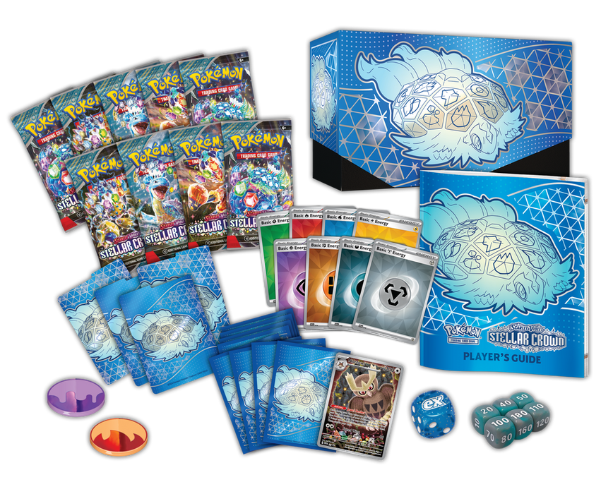 Pokemon SV7 Stellar Crown Elite Trainer Box (2024-09-09)