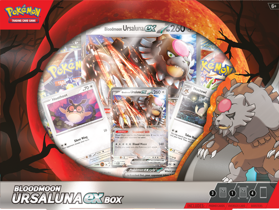 Pokemon Bloodmoon Ursaluna EX Box (2024-11-15)