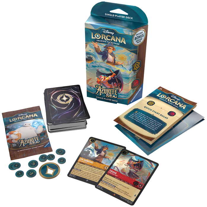 Disney Lorcana Azurite Sea Starter Deck Amber & Ruby (EN) (2024-11-15)