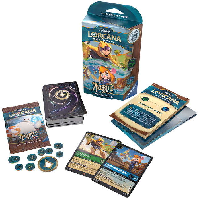 Disney Lorcana Azurite Sea Starter Deck Emerald & Sapphire (EN) (2024-11-15)