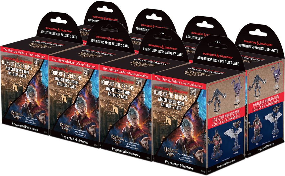 DND Icons Adventures from Baldur's Gate 8CT Booster Brick (ETA February)