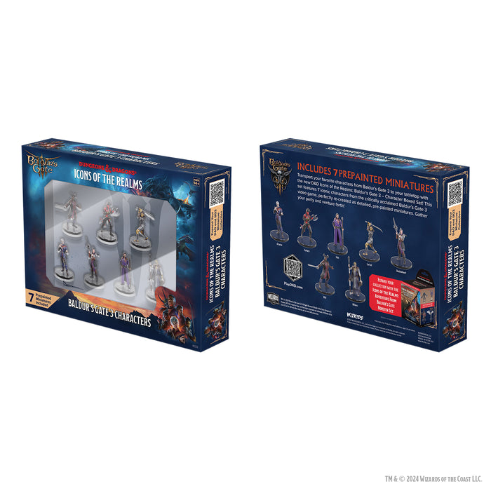 DND Icons Baldur's Gate 3 Character Boxed Set (ETA February 2025)