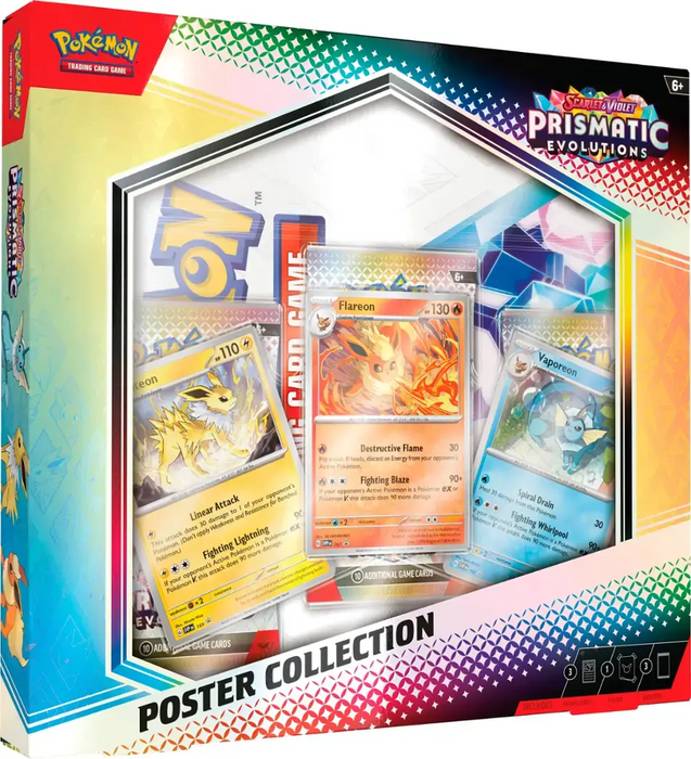 Pokemon SV8.5 Prismatic Evolutions Poster Collection (2025-01-17)