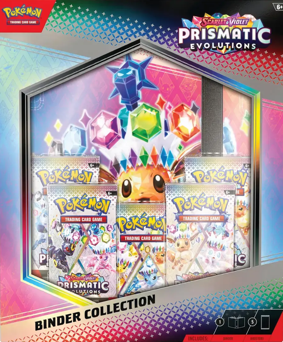 Pokemon SV8.5 Prismatic Evolutions Binder Collection (2025-01-17)