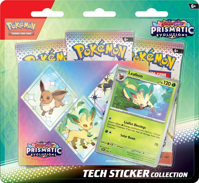 Pokemon SV8.5 Prismatic Evolutions Tech Sticker Leafeon (2025-01-17)