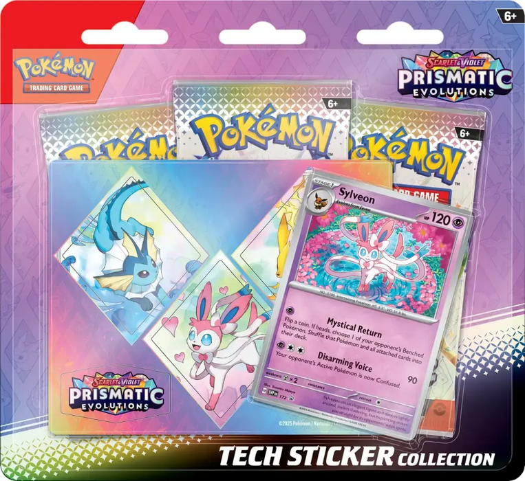 Pokemon SV8.5 Prismatic Evolutions Tech Sticker Sylveon (2025-01-17)