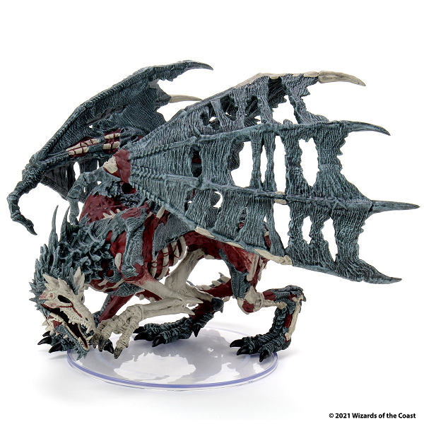 DND Icons 18: Boneyard Green Dracolich Premium Set