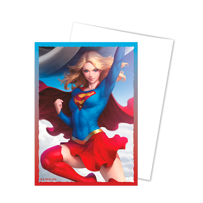 DRAGON SHIELD SLEEVES SUPERGIRL 100CT