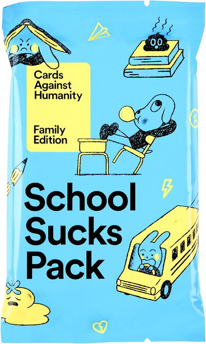 CARDS AGAINST HUMANITY: FAMILY SCHOOL SUCKS PACK (EN)