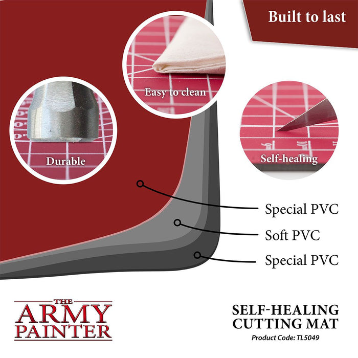 Army Painter - Miniature & Model Tools: Self-Healing Cutting Mat