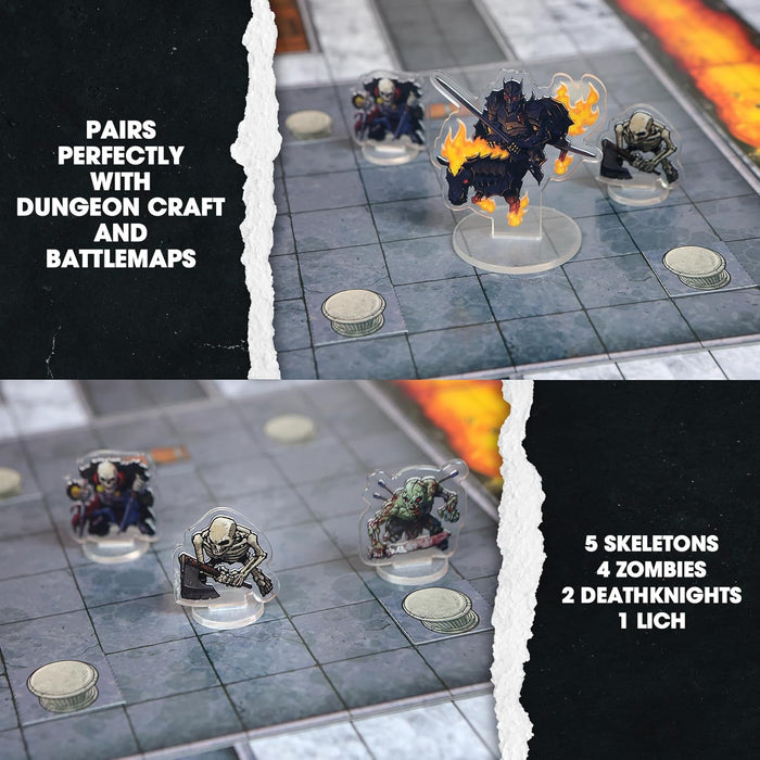 Dungeon Craft Flat Pack Minis: Undead