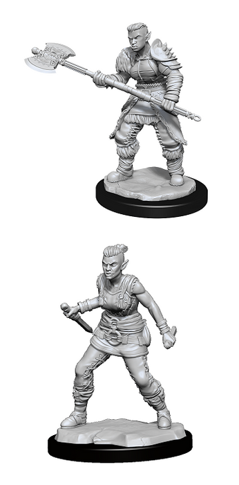 DND Unpainted Minis WV13 Orc Barbarian Female