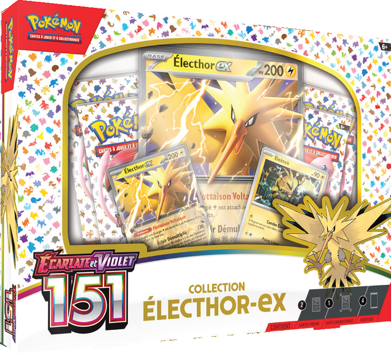 POKEMON SV3.5 151 ZAPDOS EX COLLECTION (FR)