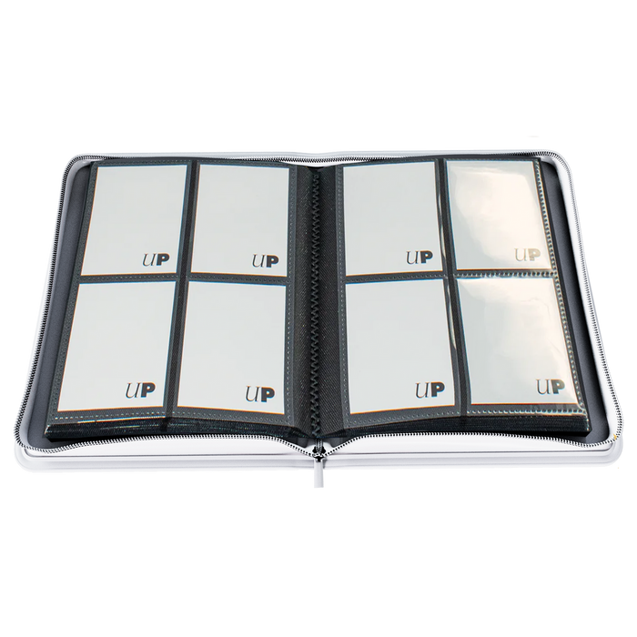 UP ZIP BINDER PRO VIVID 4PKT WHITE