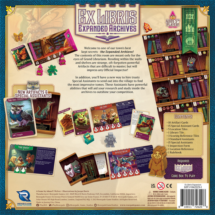 Ex Libris: Expanded Archives Expansion (EN)