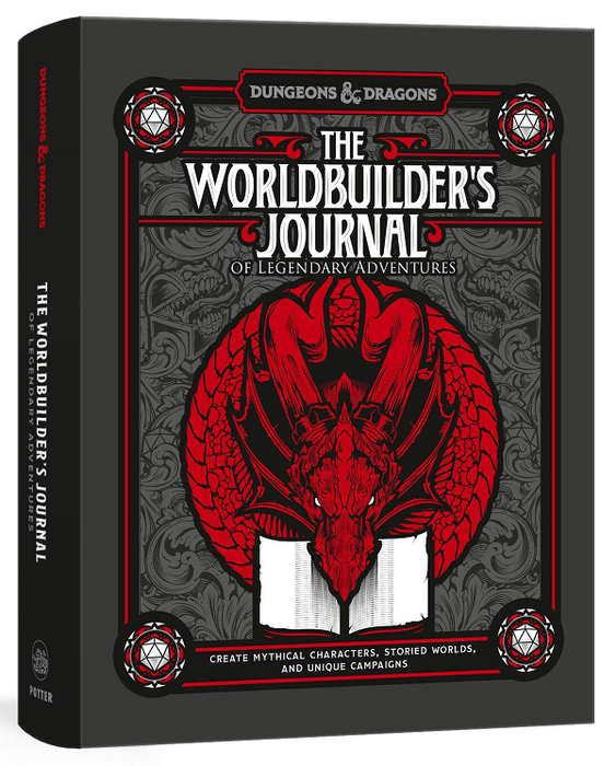 DND WORLDBUILDER'S JOURNAL OF LEGENDARY ADVENTURES