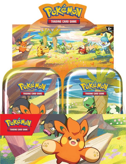 POKEMON PALDEA FRIENDS MINI TIN DISPLAY