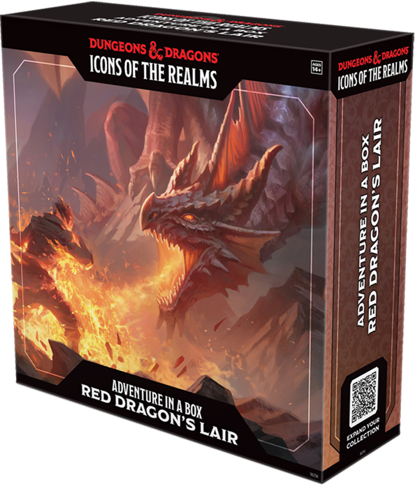 DND ICONS ADVENTURE IN A BOX RED DRAGON'S LAIR