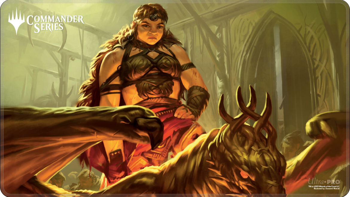 UP PLAYMAT MTG COMMANDER MONO COLOR STITCHED MAGDA