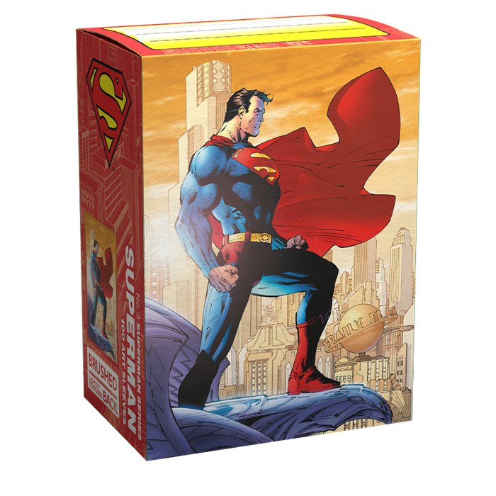 DRAGON SHIELD SLEEVES SUPERMAN 2 100CT